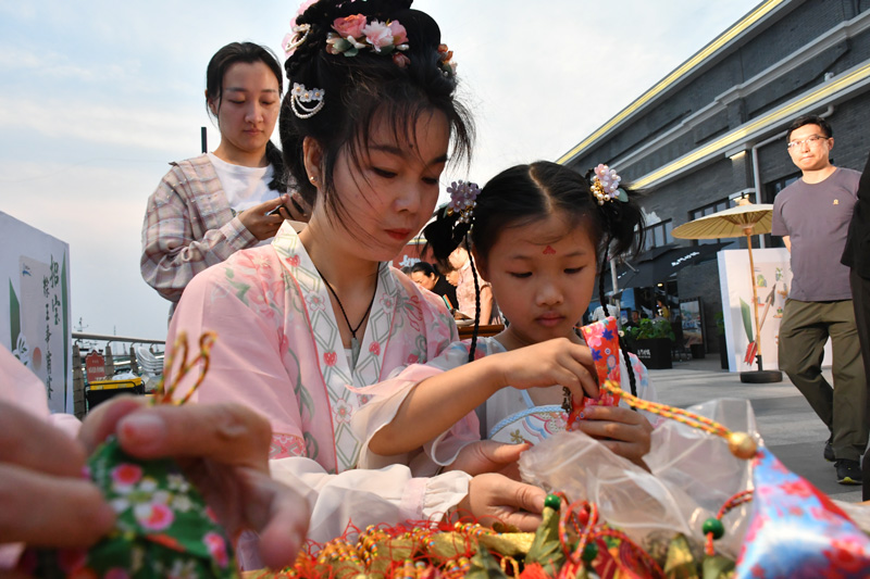活动现场。招宝山街道供图